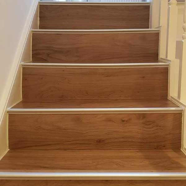 Step Floor Anodised Stair Nosing Edge Trim for 14 to 16mm Flooring