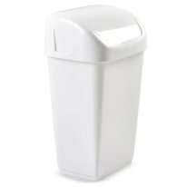 Plastic Swing Bin for Kitchen, Canteen and Small Spaces Use