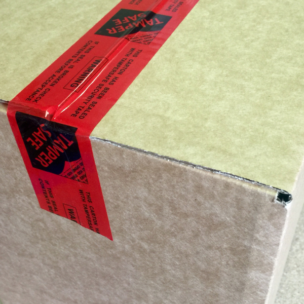 Tamper Proof Evident Security Parcel Tape Printed