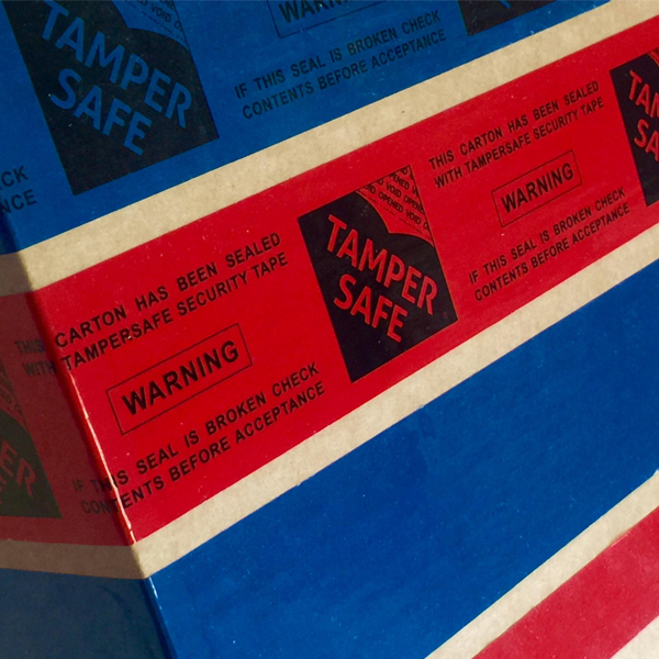 Tamper Proof Evident Security Parcel Tape Printed