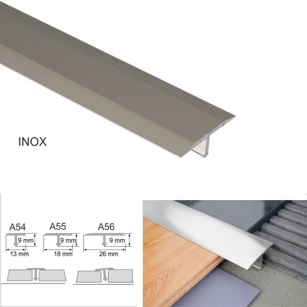 Threshold Trim T Bar Transition Trim For Tiles Aluminium