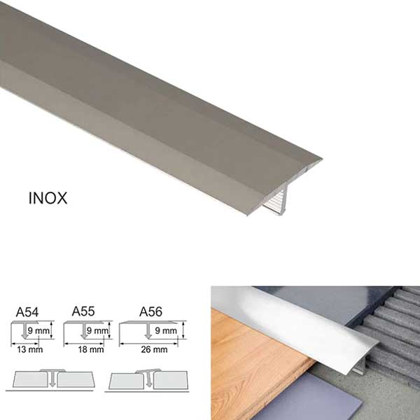 Threshold Trim T Bar Transition Trim For Tiles Aluminium
