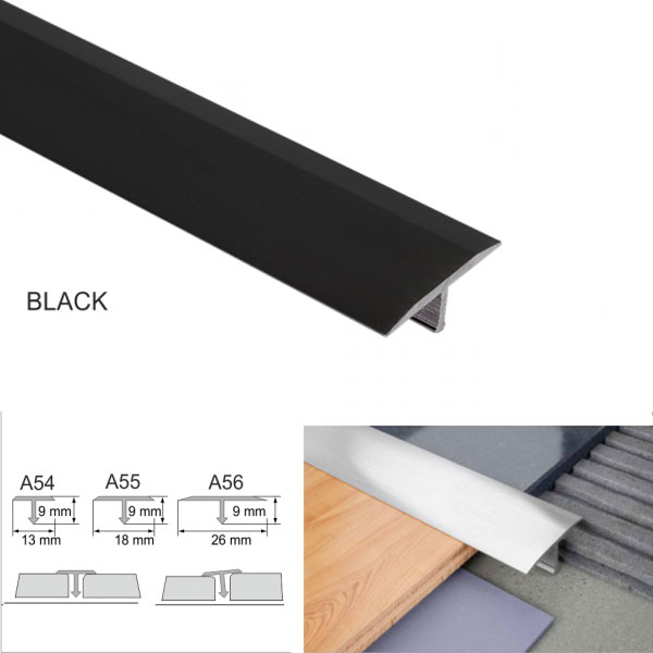 Threshold Trim T Bar Transition Trim For Tiles Aluminium