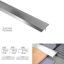 Threshold Trim T Bar Transition Trim For Tiles Aluminium