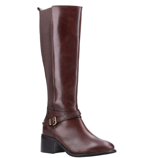 Tildings Tall Boot with Strap Accent