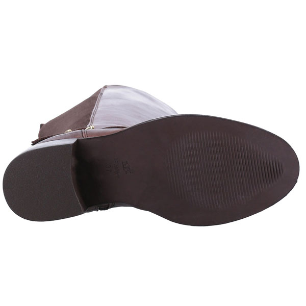 Tildings Tall Boot with Strap Accent