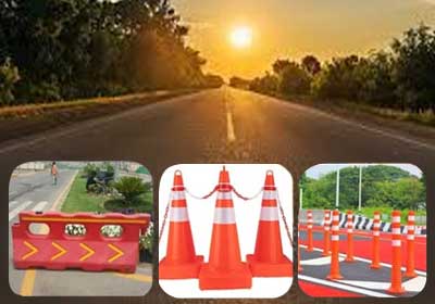 Essential road safety products for private roads and worksites