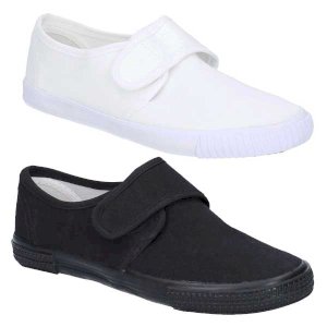 Touch Fastening Gym Plimsolls Kids