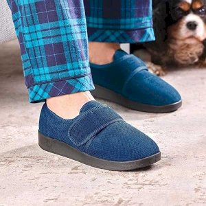  touch fastening men’s slippers in UK
