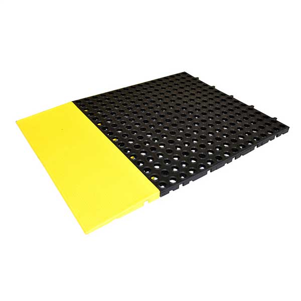 Interlocking Tough Deck Tile Matting for Wet Floors