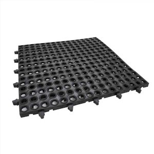 Interlocking Tough Deck Tile Matting for Wet Floors