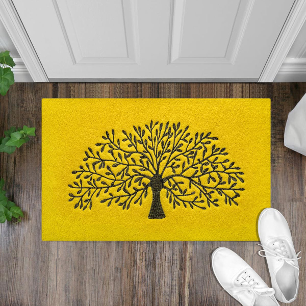Tree of Life Outdoor Welcome Mat – Stylish & Durable Front Door Mat