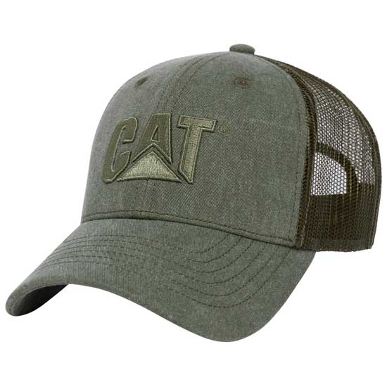 Cat Trucker Hat with Snap Back Closure