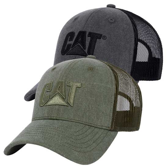 Cat Trucker Hat with Snap Back Closure