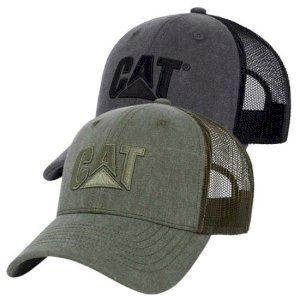 Cat Trucker Hat with Snap Back Closure