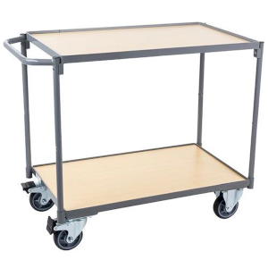 Two Shelf Trolley with 250kg Capacity