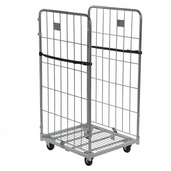Two Sided Cage Trolley for Heavy Duty Use