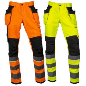 UC-ME Hi-Vis Stretch Construction Trousers CL2