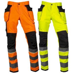 UC-ME Hi-Vis Stretch Construction Trousers CL2