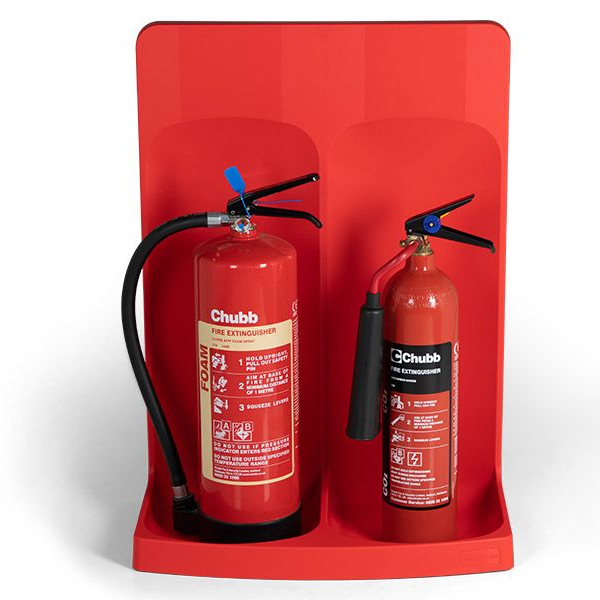 Universal Modular Double Extinguisher Stand