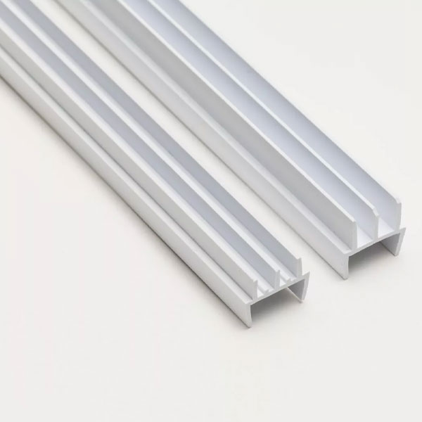 Vivarium Durable & Versatile Glass Runners Track Double Channel - 4mm Top & Bottom