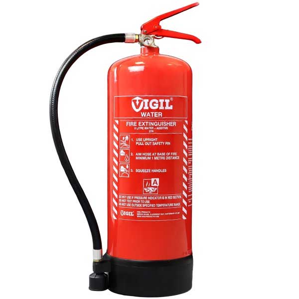 Water Fire Extinguisher- 9Ltr Water Extinguisher Fireshield