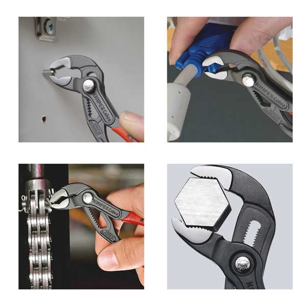 Wear Resistance & Stable Gripping Cobra Hightech Water Pump Pliers - 125mm 