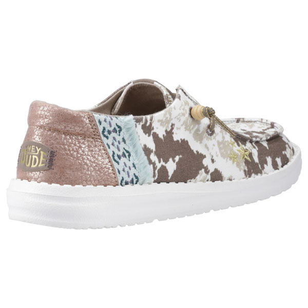 Wendy All-Day Comfort Disco Cow Slip-Ons