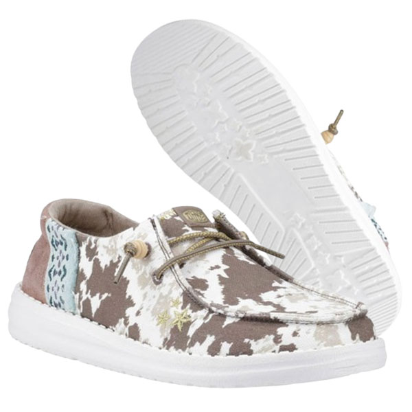 Wendy All-Day Comfort Disco Cow Slip-Ons