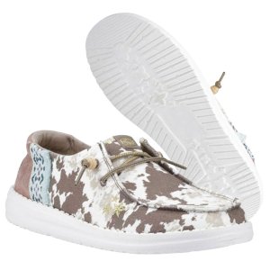 Wendy All-Day Comfort Disco Cow Slip-Ons
