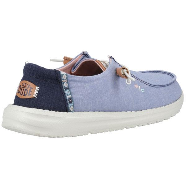 Wendy Lightweight Chambray Boho Shoes