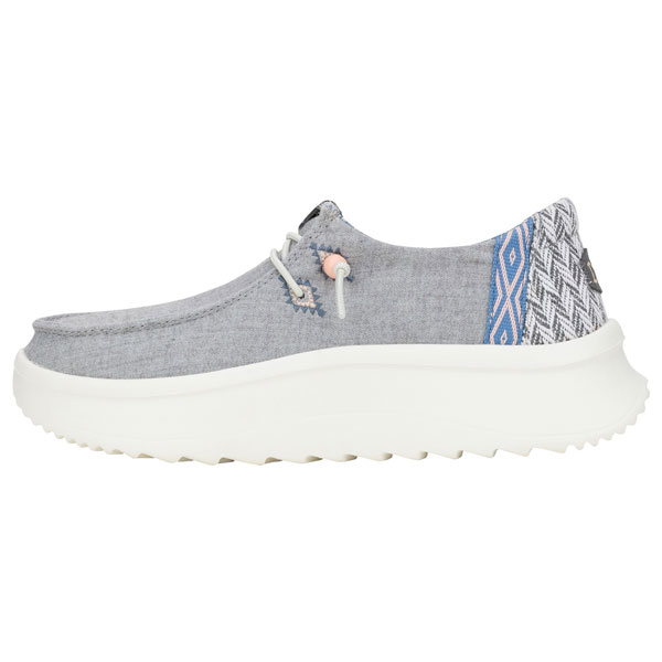 Wendy Peak Comfort Woven Chambray Shoes