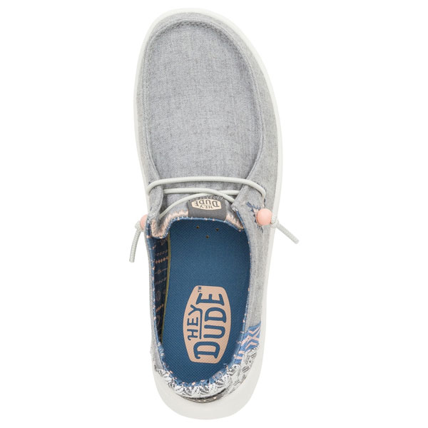 Wendy Peak Comfort Woven Chambray Shoes
