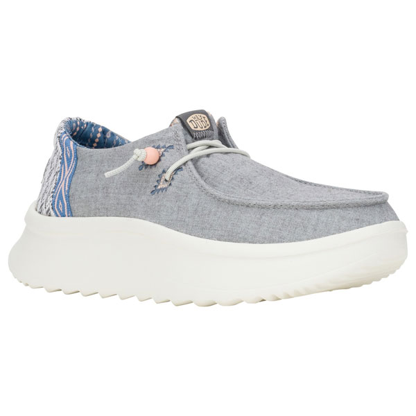 Wendy Peak Comfort Woven Chambray Shoes