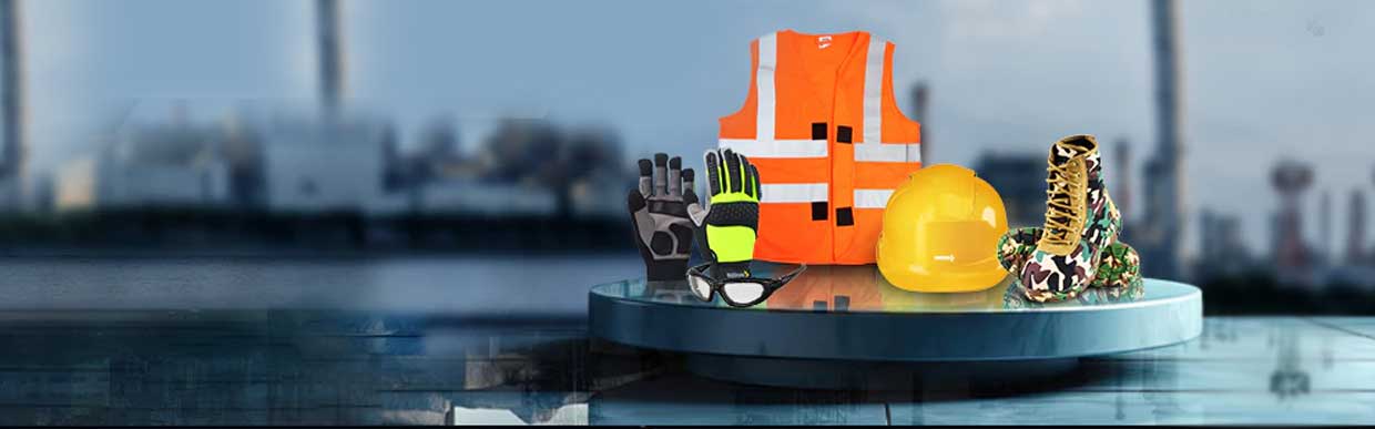 Wide view of M Industrial Safety’s website on multiple devices highlighting responsive design and standout features