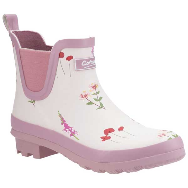Wildflower Low-Cut Wellington Boots