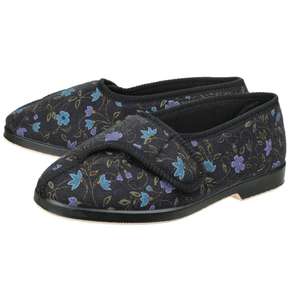 Wilma Wide Fit Comfort Slipper