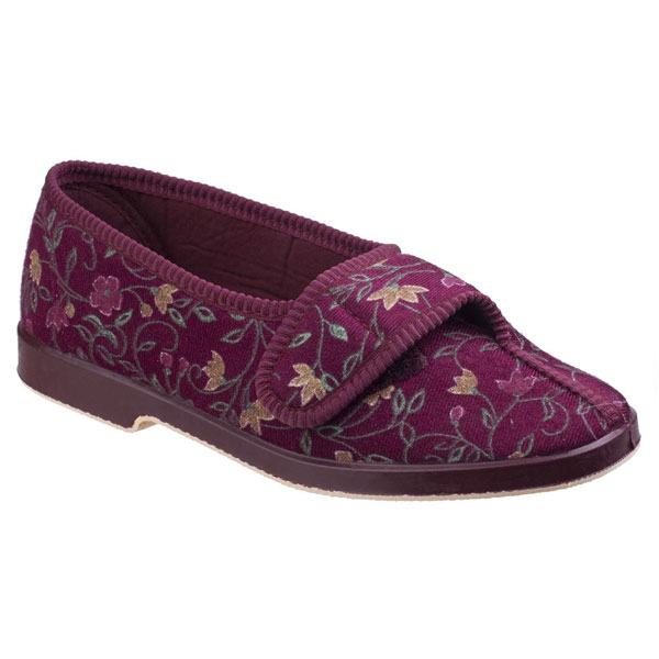 Wilma Wide Fit Comfort Slipper