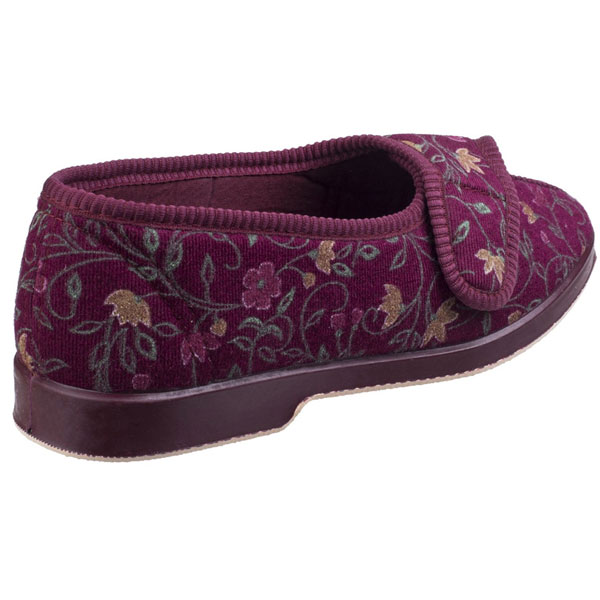Wilma Wide Fit Comfort Slipper