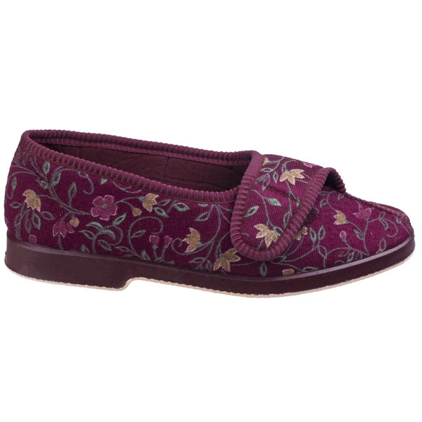Wilma Wide Fit Comfort Slipper