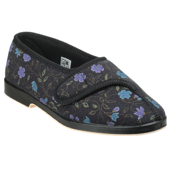 Wilma Wide Fit Comfort Slipper