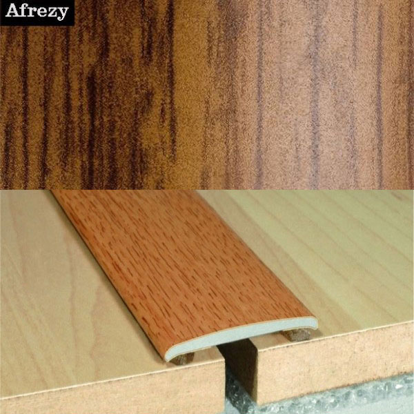 Wood Effect Self Adhesive Door Threashold Door Floor Trim Aluminium