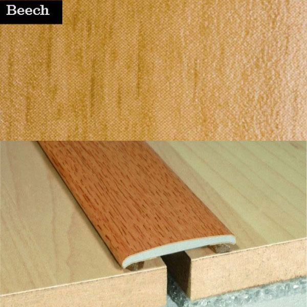 Wood Effect Self Adhesive Door Threashold Door Floor Trim Aluminium