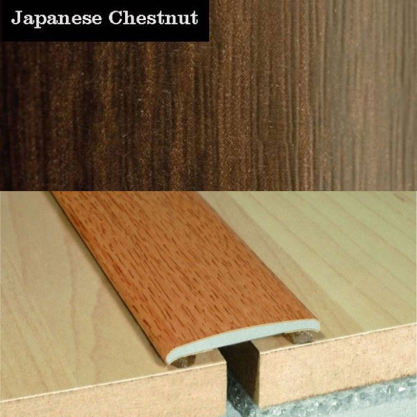Wood Effect Self Adhesive Door Threashold Door Floor Trim Aluminium