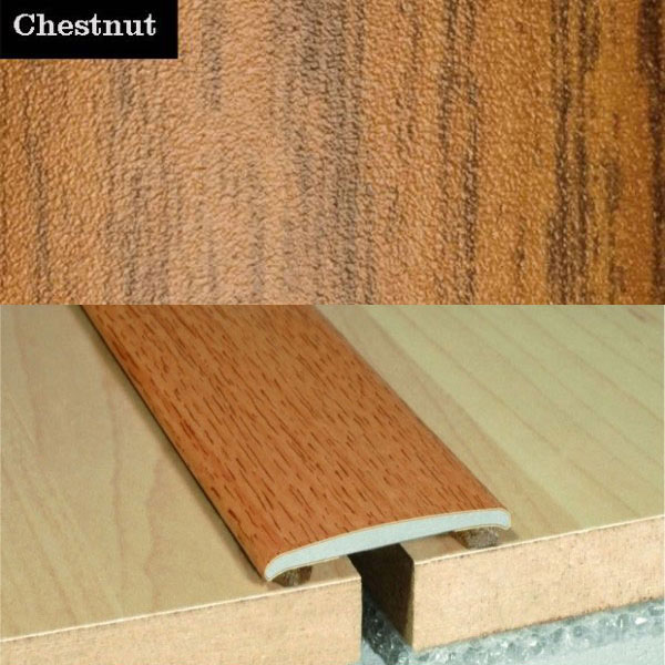 Wood Effect Self Adhesive Door Threashold Door Floor Trim Aluminium