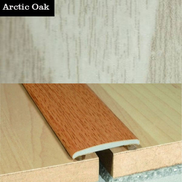 Wood Effect Self Adhesive Door Threashold Door Floor Trim Aluminium