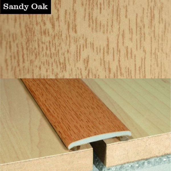 Wood Effect Self Adhesive Door Threashold Door Floor Trim Aluminium