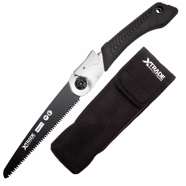 XTrade Fast Cut Folding Pruning Saw in Sheath 180mm (7