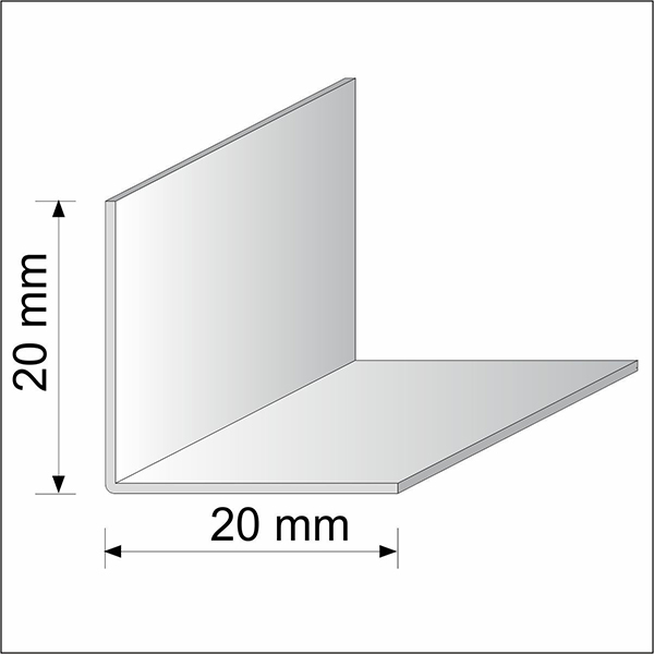 Yellow Plastic PVC Corner 90 Degree Angle Trim