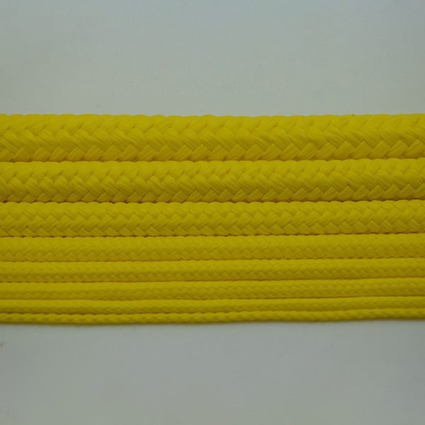 Yellow Polypropylene Rope Braided Poly Cord Line Sailing Boating Camping